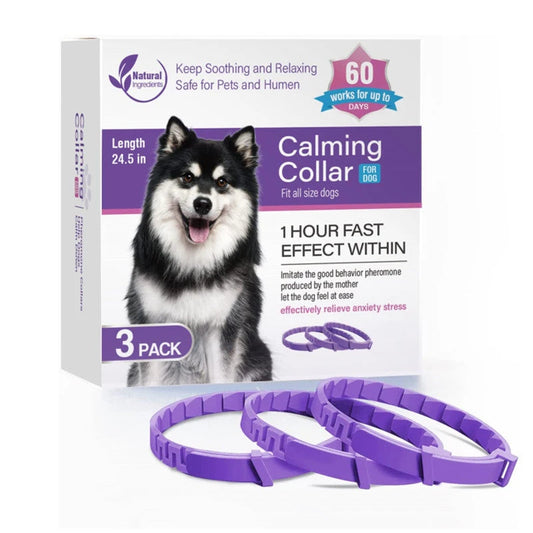 Pheromone Calming Collar for Dogs - 3 Pack