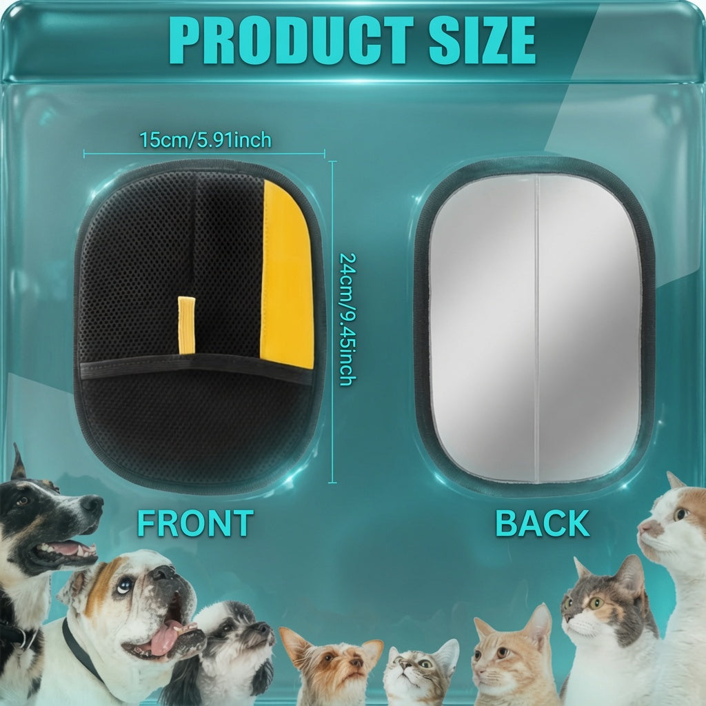Pet Hair Removal & Grooming Glove