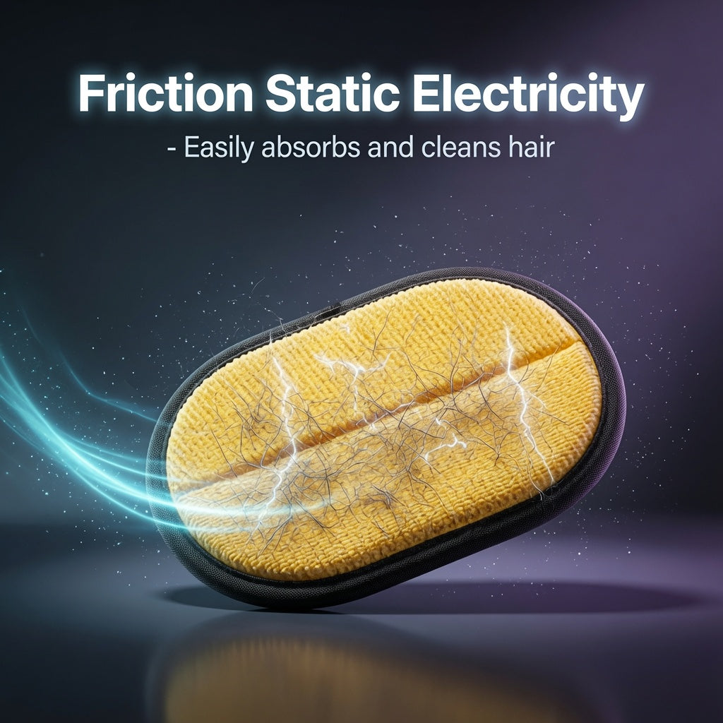Pet Hair Removal & Grooming Glove
