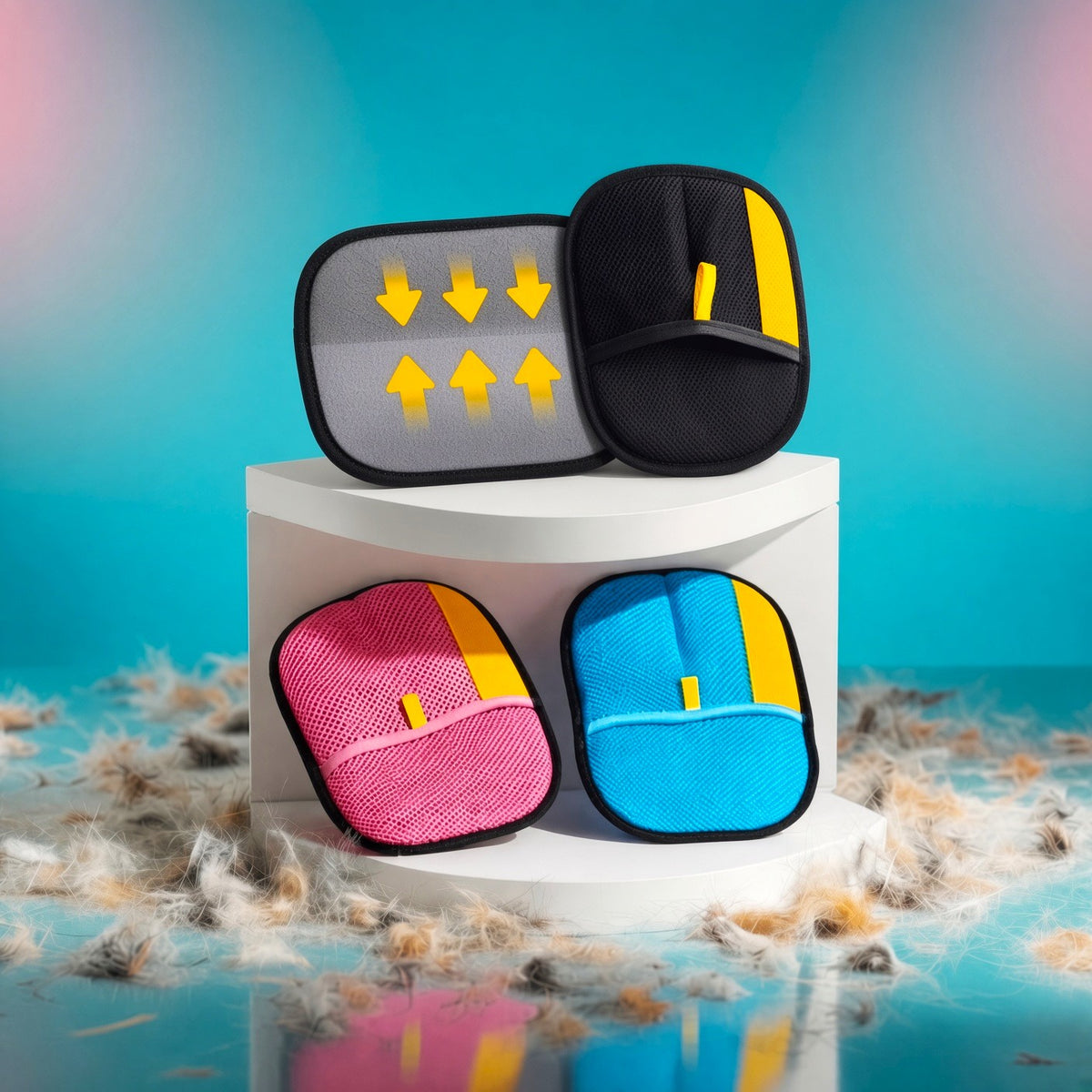 Pet Hair Removal & Grooming Glove