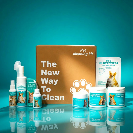 Pet Care Wet Wipes Cleaning Set