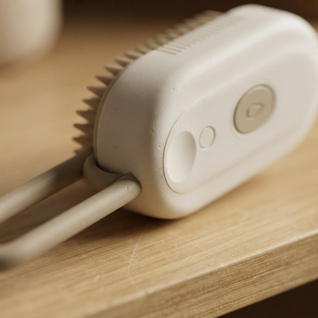 Electric Pet Grooming Brush with Mist Spray Cleaner